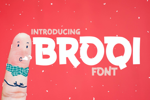 Broqi: A Playful Display Font for Web Design