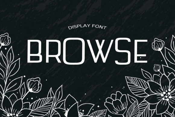 Browse: A Bold Display Font for Clear Campaigns