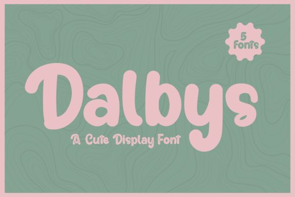 Dalbys Typeface: A Joyful Display Font for Brands