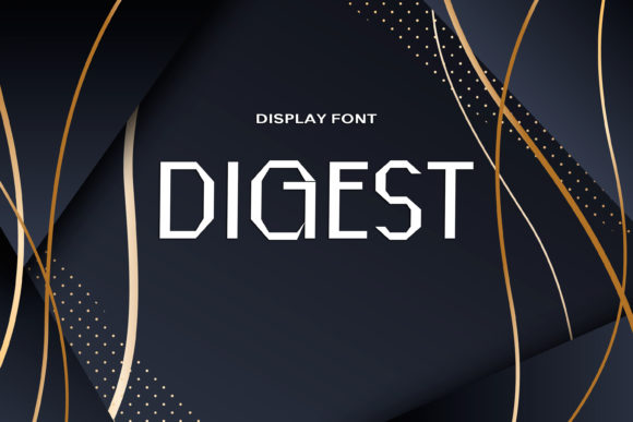 Digest: A Display Font for Editorial Clarity