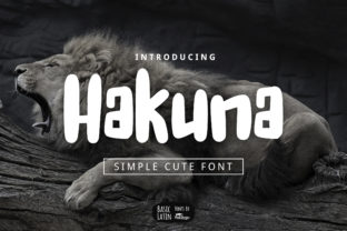 Hakuna: The Display Font That Elevates Brand Identity