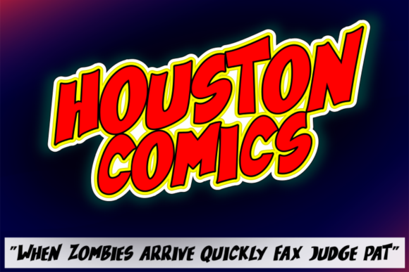 Houston Comics Font: A Playful Display Typeface for Campaigns