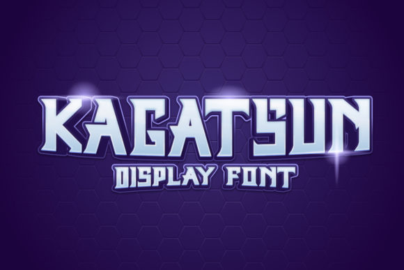 Kagatsun: The Bold Display Font for Impact
