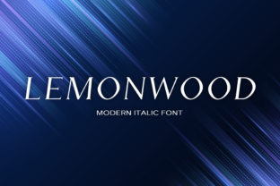 Lemonwood: A Modern Display Font for Editorial Design