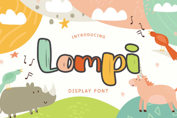 Lompi Typeface Review: A Playful Display Font for Web