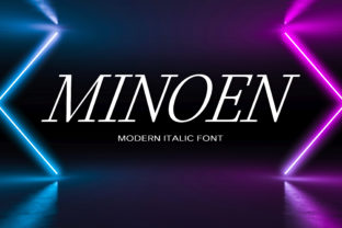 Minoen: A Clean Display Font for Modern Branding