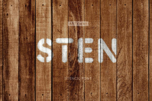 Sten: A Bold Display Font for Modern Web Design