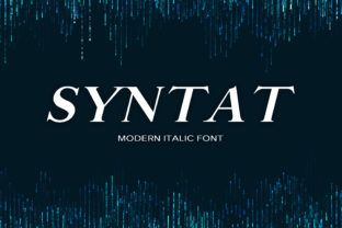Syntat: A Clean Sans Serif Font for Modern Brands