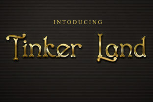 Tinker Land: A Display Font for Elegant Branding