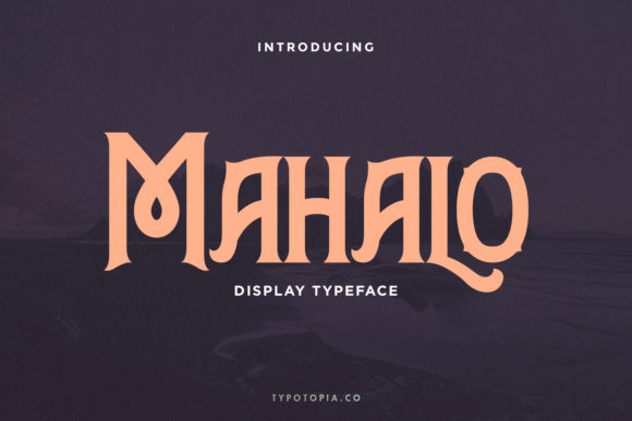 Upgrade Your Brand with the Mahalo Display Font